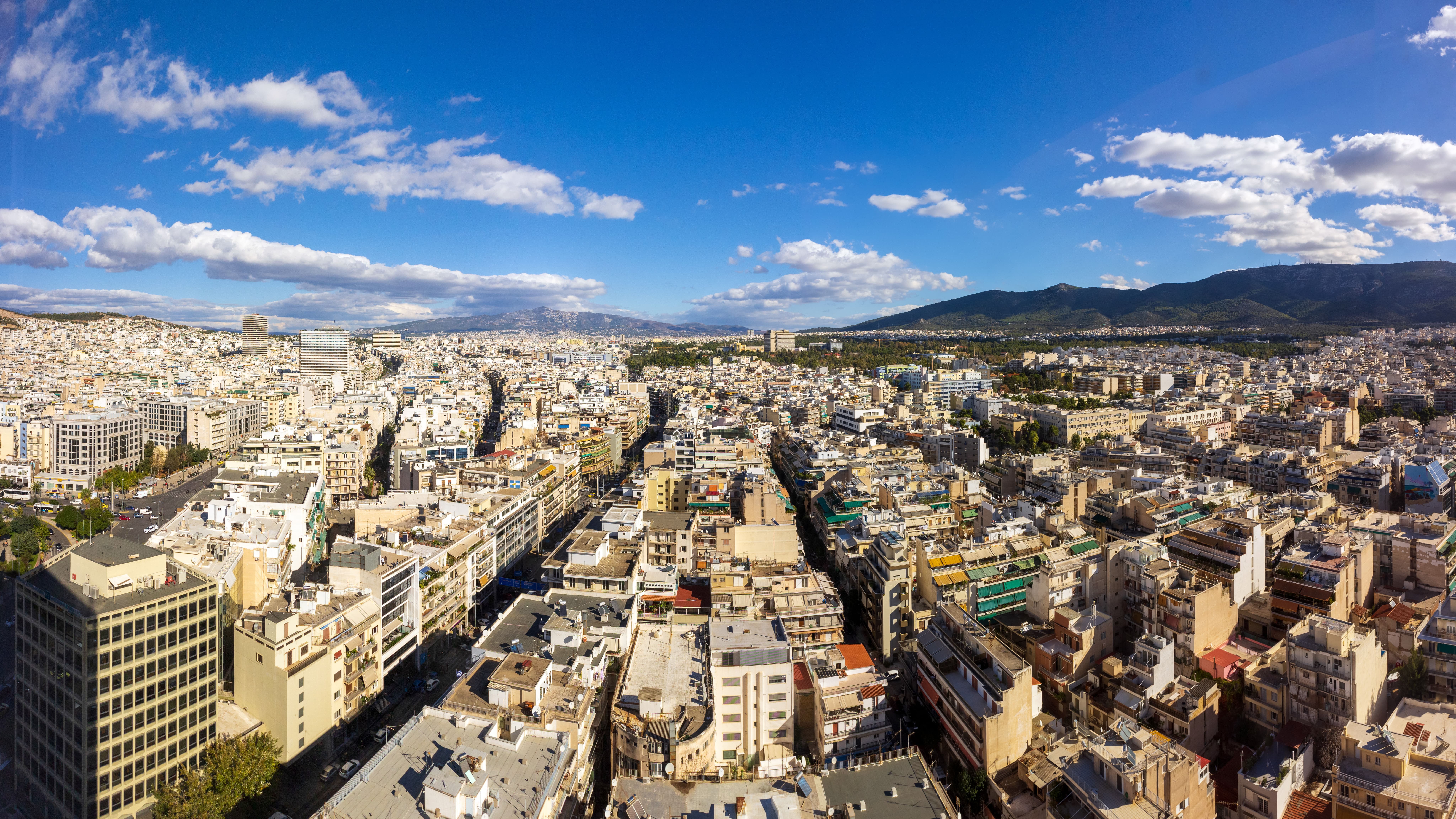 View from Athens Tower